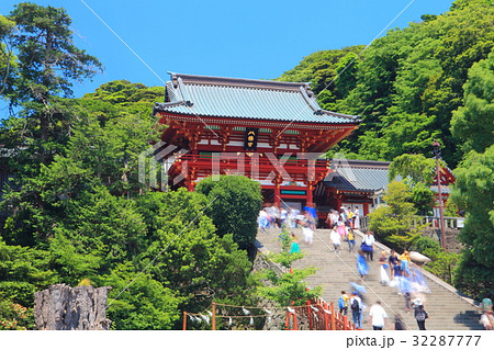 万緑の鶴岡八幡宮 32287777