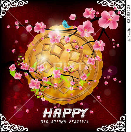 happy mid autumn festival chinese background happy mid autumn festival chinese background 32292528