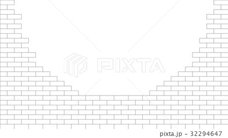 white brick wall texture seamless pattern 32294647