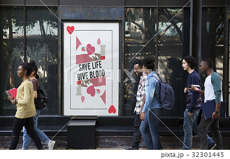 Blood Donation Save Life Concept 32301445