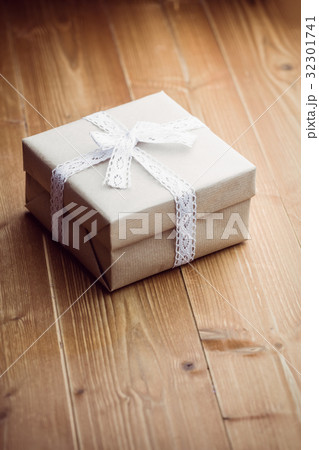 Overhead view of a present 32301741