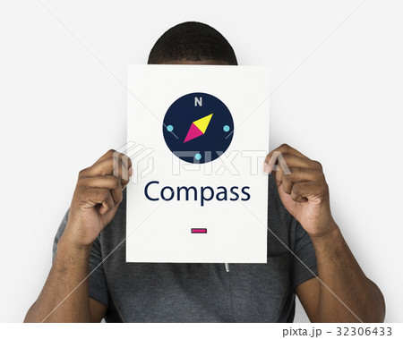 Compass Navigation Location Direction Graphic 32306433