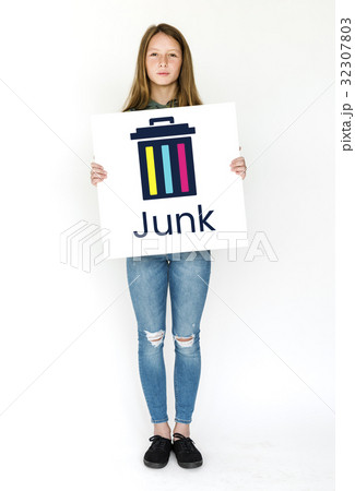 Delete Remove Trash Can Application Graphic 32307803