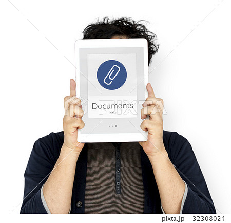 Paper Clip Mail File Attachment Graphic 32308024