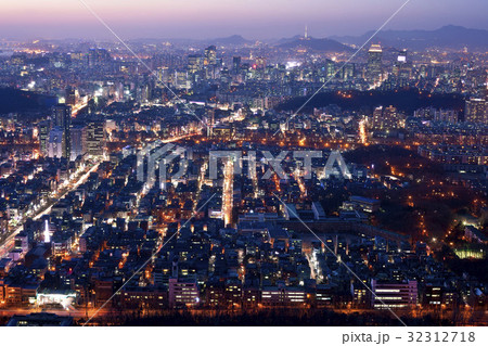 江南区 ソウル 夜景 32312718