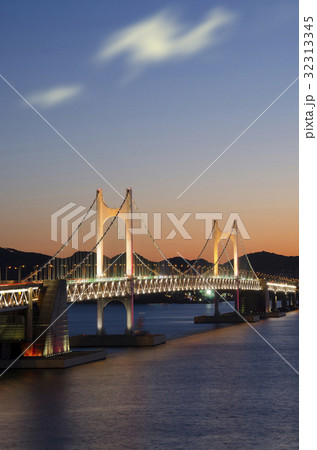 広安大橋 海 釜山 32313345