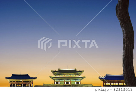 慶会楼 古建築 勤政殿 32313615