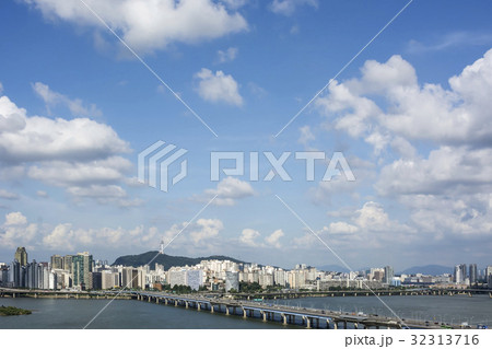 江辺北路 麻浦大橋 ソウル 32313716