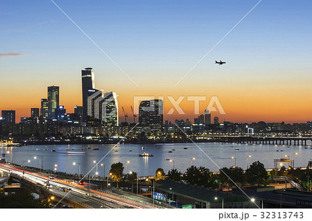 麻浦大橋 元暁大橋 漢江 32313743