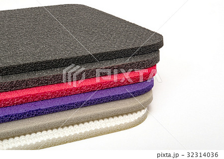 Polyethylene Material Multi Colour Foam Closed up 32314036