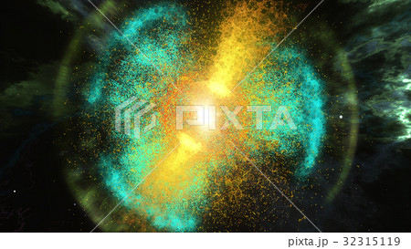 Big Bang in outer space. 32315119