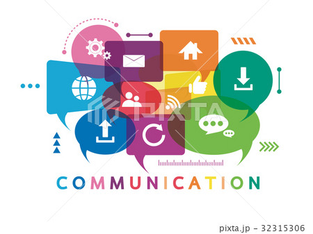 Vector illustration of a communication concept Vector illustration of a communication concept 32315306