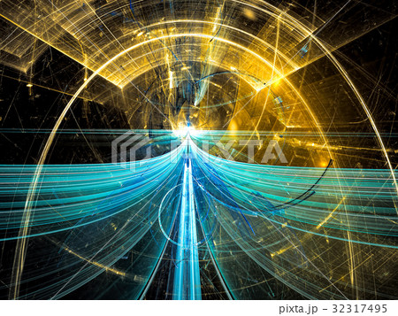 Mysterious portal - abstract digitally generated Mysterious portal - abstract digitally generated 32317495