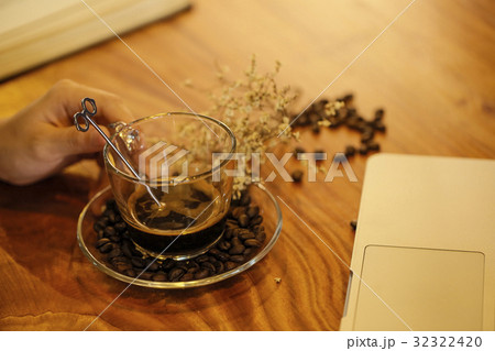 Coffee concept for design and advertisement 32322420