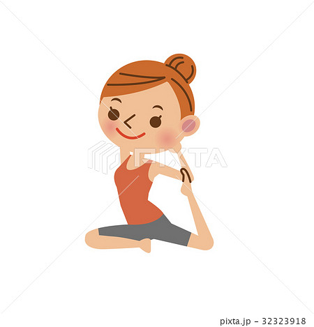 鳩のポーズ 32323918