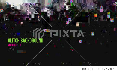 Abstract glitch effect background 32324787