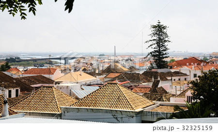 above view of urban houses in Tavira city above view of urban houses in Tavira city 32325159