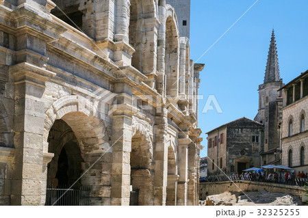 walls of Arenes d'Arles (Roman Amphitheater) 32325255