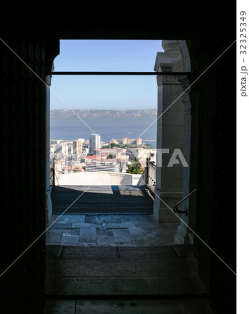 above view of Marseilles city from Basilica above view of Marseilles city from Basilica 32325349