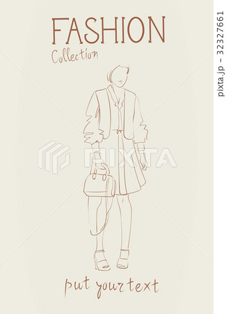 Fashion Collection Of Female Clothes Set Of Woman 32327661
