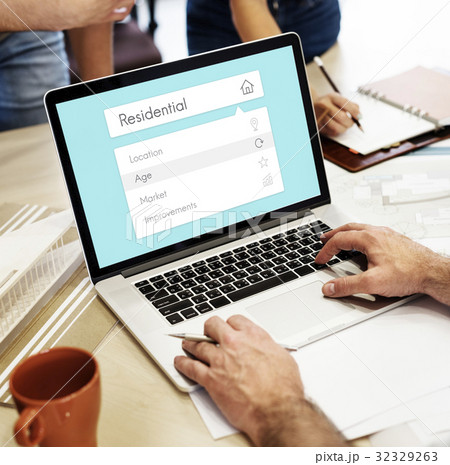 People planning for real estate residential investment graphic People planning for real estate residential investment graphic 32329263