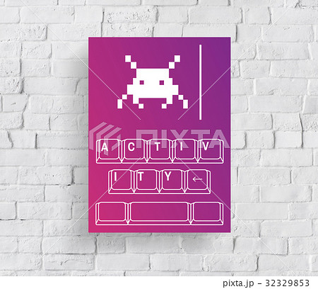 Fun enjoyment game application background Fun enjoyment game application background 32329853