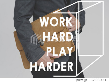 Work Life Balance Word Graphic 32330461