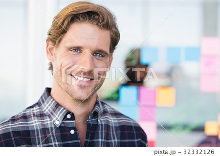 Portrait of smiling businessman Portrait of smiling businessman 32332126
