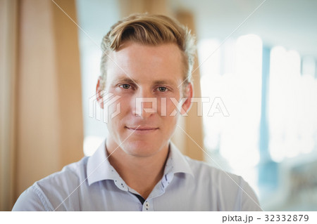 Portrait of smiling executive Portrait of smiling executive 32332879