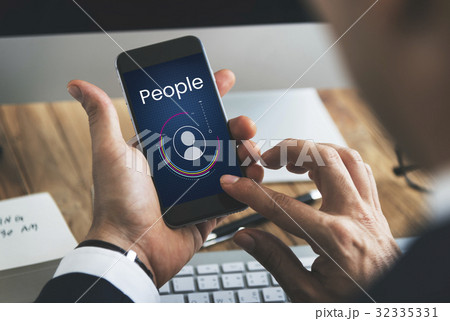 Chat Member Login Register Social Network Connection Avatar Icon 32335331