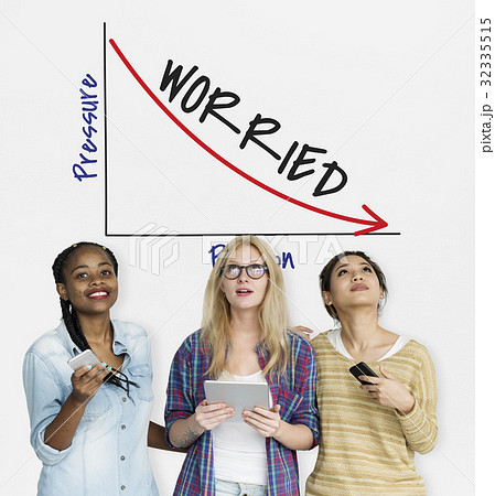 Worried Anxiety Stressed Nervous Troubled 32335515