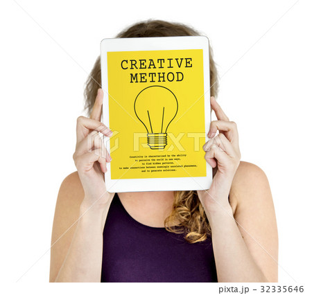 Bulb Sign Idea Symbol Word 32335646