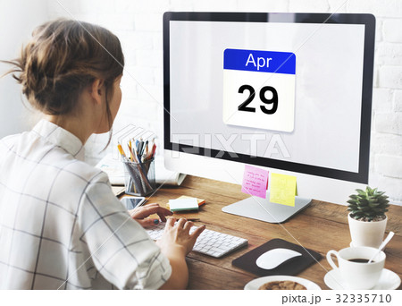 Date Month Calendar Schedule Planner Word Graphic 32335710