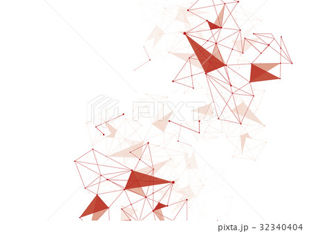 Abstract Polygonal Space Background Connecting 32340404