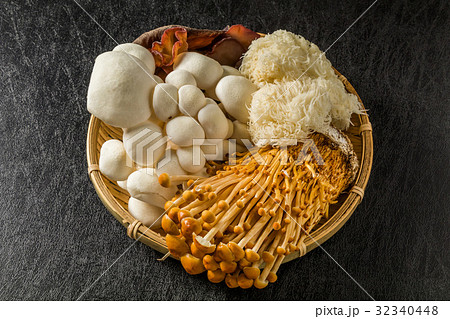 きのこの集合　mushroom 32340448