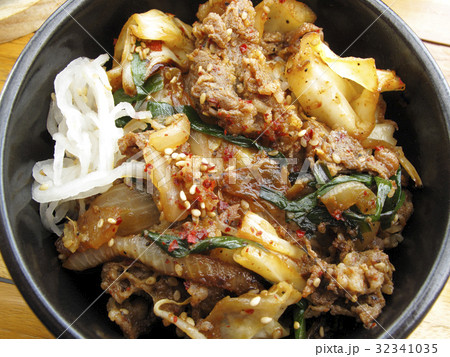 プルコギ丼 プルコギ丼 32341035