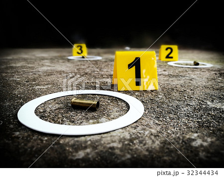 Photograph scene of evidence examination 32344434