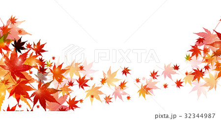 紅葉　秋　風景　背景  32344987