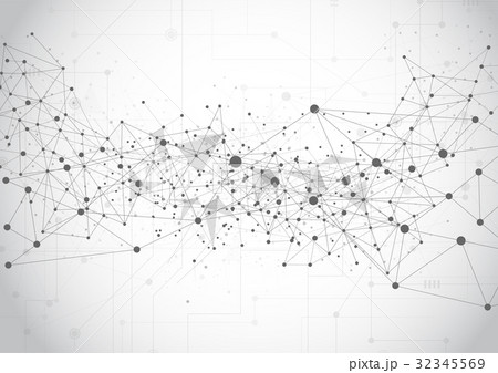 Abstract technology futuristic network 32345569