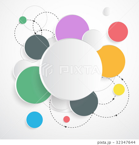 Vector technology concept. Connected Lines and dot 32347644