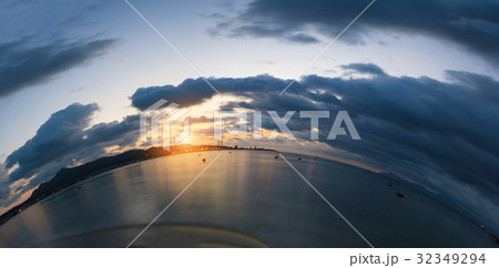 Sunset over the sea, Mallorca Spain Sunset over the sea, Mallorca Spain 32349294