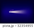 Vector abstract purple banner with spotlight 32354955