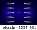 Vector abstract purple banner with neon spotlights 32354961