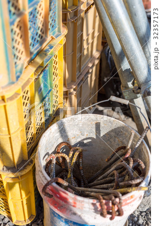 工事現場 基礎工事 工事現場 基礎工事 32357173