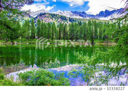 Landscape at the San Pellegrino Pass Landscape at the San Pellegrino Pass 32358227