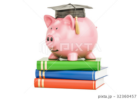 Savings for education concept, 3D rendering 32360457