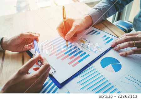 Business team colleagues meeting Planning Business team colleagues meeting Planning 32363113