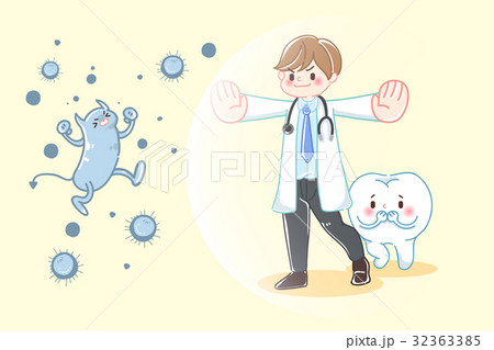 woman dentist protect tooth 32363385