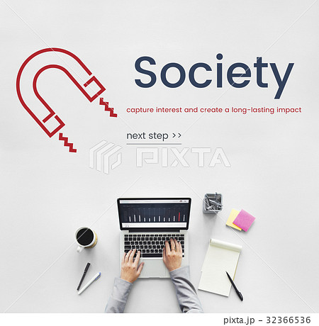 Hands working on laptop network graphic overlay background 32366536