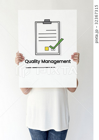 Best Quality Guarantee Assurance Concept 32367315